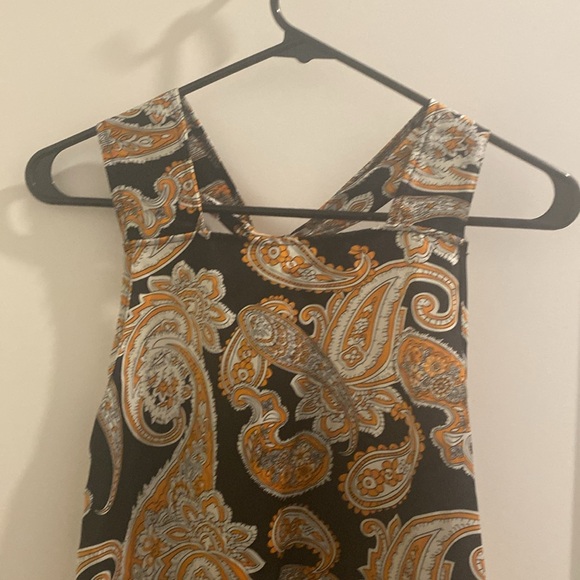 Boho Paisley Print tank Top - Picture 6 of 6